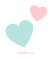 Heart Love Sticker by Ouuilove