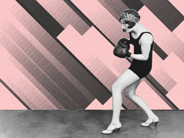 lalavralarva fight sport girl feminism GIF