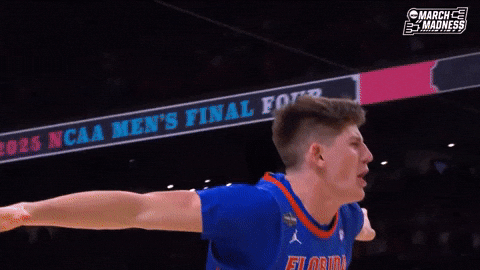 College Basketball Hug GIF by NCAA March Madness
