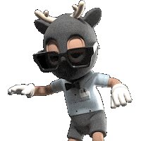 Top Gun Dance Sticker by a KID called BEAST