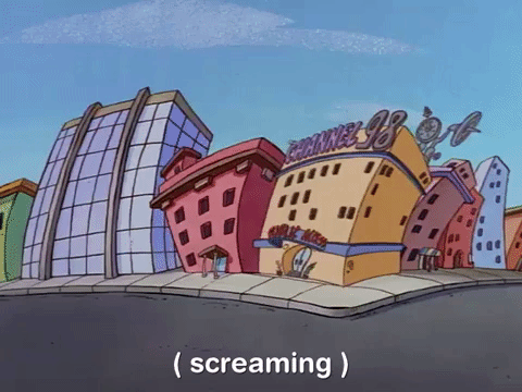 rockos modern life nicksplat GIF