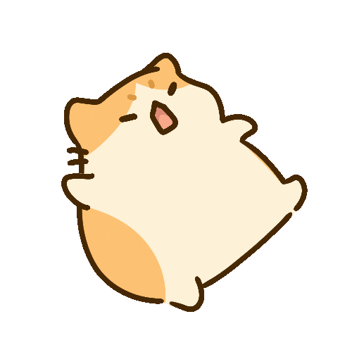 Angry Cat Sticker by Bichi Mao