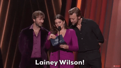 Lainey Wilson GIF by CMA Awards