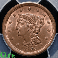 nutilt cent numismatics 1853 nutilt GIF