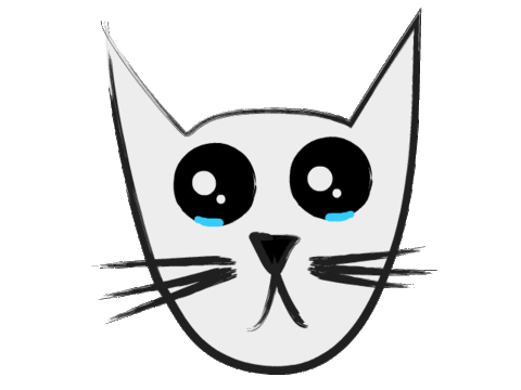 Cat Crying Sticker