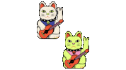 Cat Festival Sticker