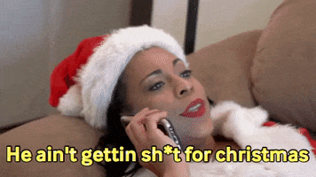 ComedianHollyLogan christmas merry christmas santa holidays GIF