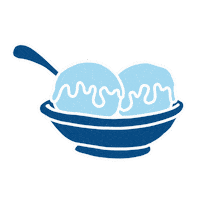 Melting Ice Cream Sticker by bartacolife