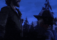 The Walking Dead Game Hug GIF