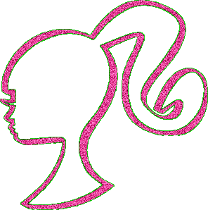 barbie STICKER
