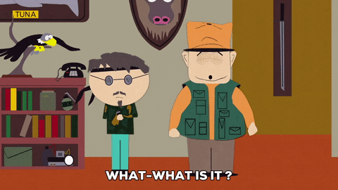 question jimbo kern GIF by South Park 