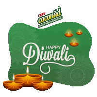 Diwali Coconut Sticker by klfcoconad