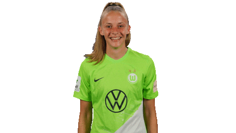 Happy Football Sticker by VfL Wolfsburg