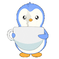 Good Morning Coffee Sticker by Pudgy Penguins
