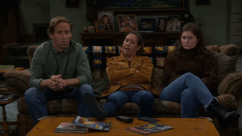 Embarrassed Laurie Metcalf GIF by ABC Network
