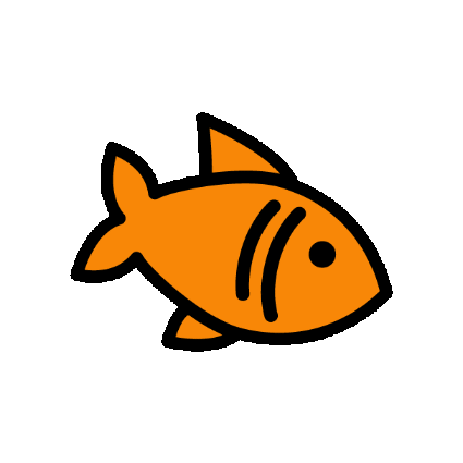 Fish Goldfish Sticker