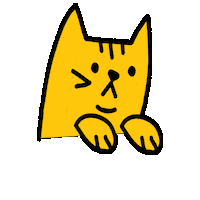 Cat Kitty Sticker by Maeve Chocolate