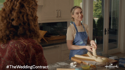 Making Bread Talking To Mom GIF by Hallmark Channel
