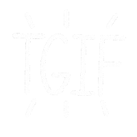 Thank God Its Friday Sticker by Jenn Chin