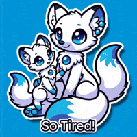 Tired Fox GIF