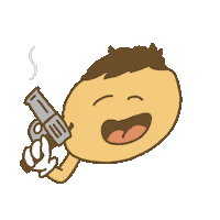 Fun Gun Sticker