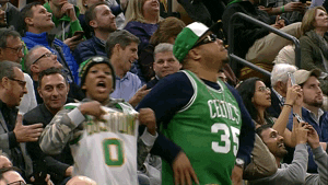 celebrate boston celtics GIF by NBA