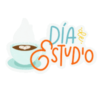 Cafe Estudiar Sticker