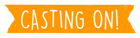 Banner Knitting Sticker by Gritty Knits