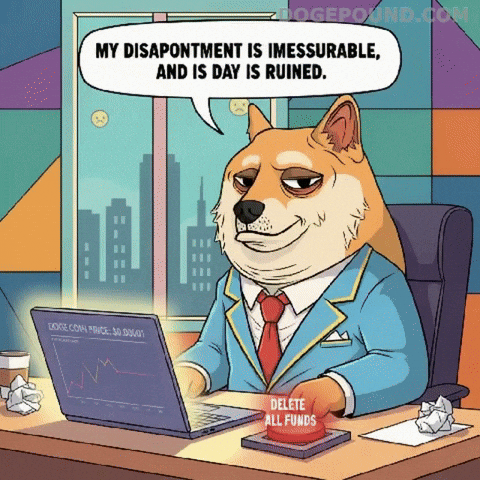 Sad Dog GIF by Doge Pound