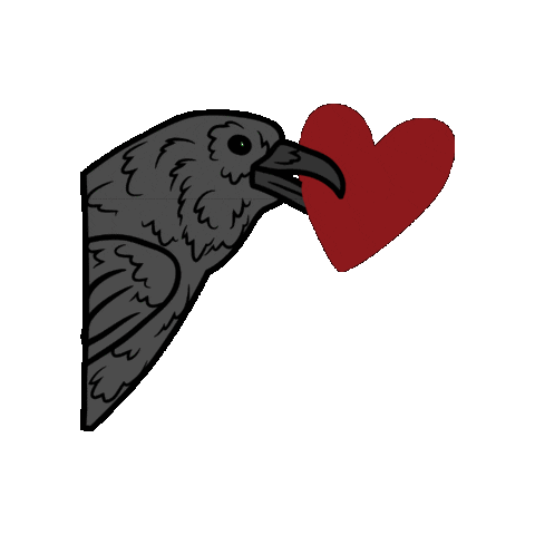 GiftsFromCrows giphygifmaker Sticker