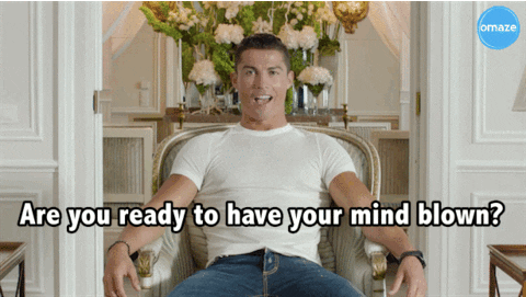 real madrid mind blown GIF by Omaze