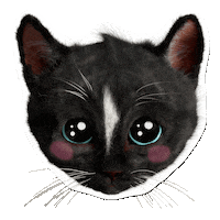 Cats Please Sticker by Felini Rocks