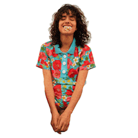 Compania_Fantastica girl fashion flower vibes Sticker