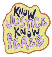 LaPaolaDesign protest blm black lives matter no justice no peace Sticker
