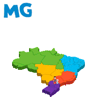 Minas Gerais Brazil Sticker by Tio Ge