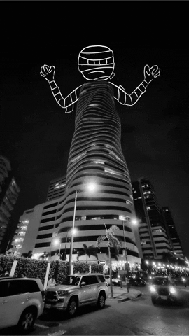 Noche De Brujas Halloween GIF by cintascotch