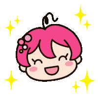 Happy Girl Sticker by NishioGeneralPrinting