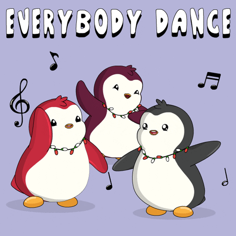 Everybody Dance Dancing GIF by Pudgy Penguins - Find & Share on GIPHY
