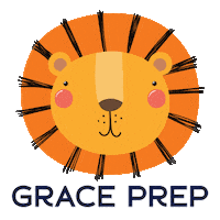 Little Lion Sticker by Grace Prep Academy