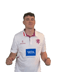 Sport Shrug Sticker by Somerset County Cricket Club