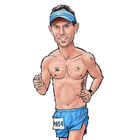 Boston Marathon Running Sticker by eBibs