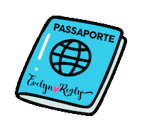 Passaporte Verão Da Eve Sticker by Evelyn regly