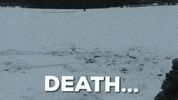 snow dying GIF