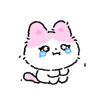 Sad Crying Sticker