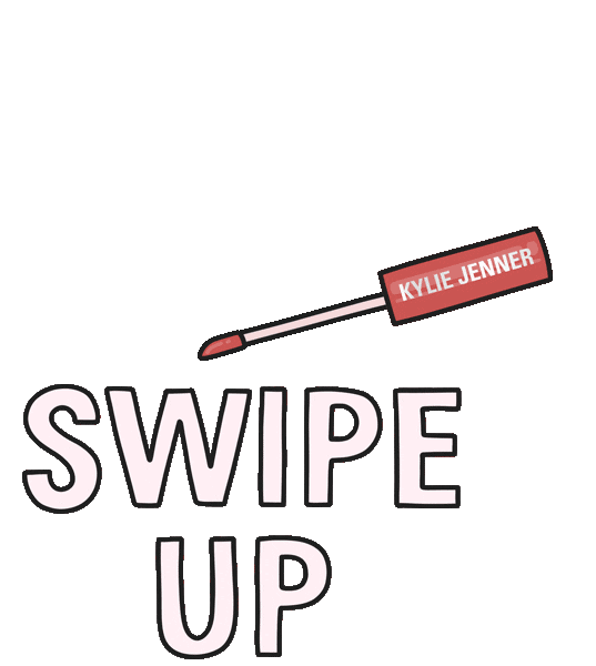 Swipe Up Kylie Jenner Sticker by Kylie Cosmetics