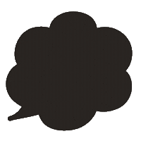 ふきだし 吹き出し Sticker