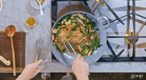 gwyneth paltrow cooking GIF