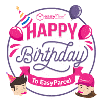 Birthday Delivery Sticker by EasyParcel