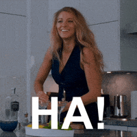 Shock Wow GIF by Blake Lively Fan