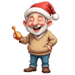 The Christmas Party Sticker